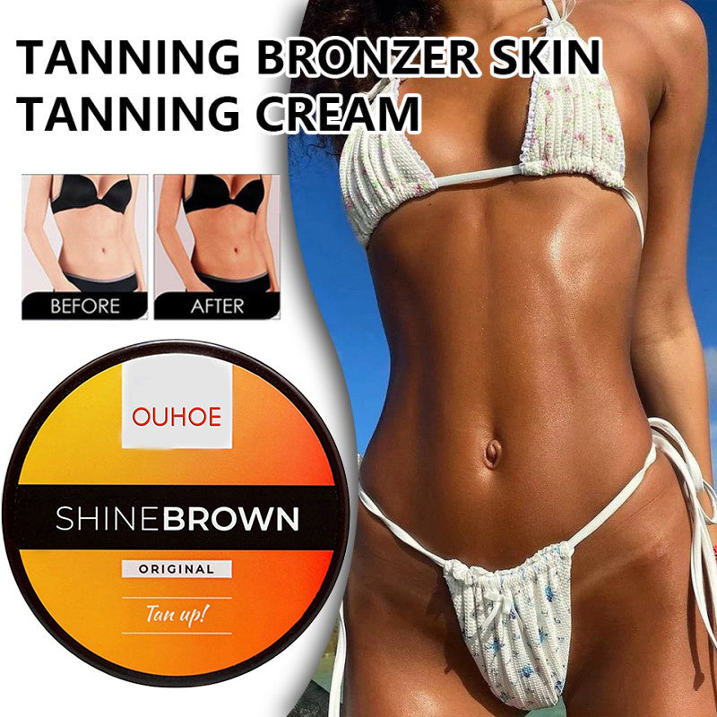 Ultimate Sun-Kissed Tanning Gel: Luxe Body Cream with After-Sun Repair